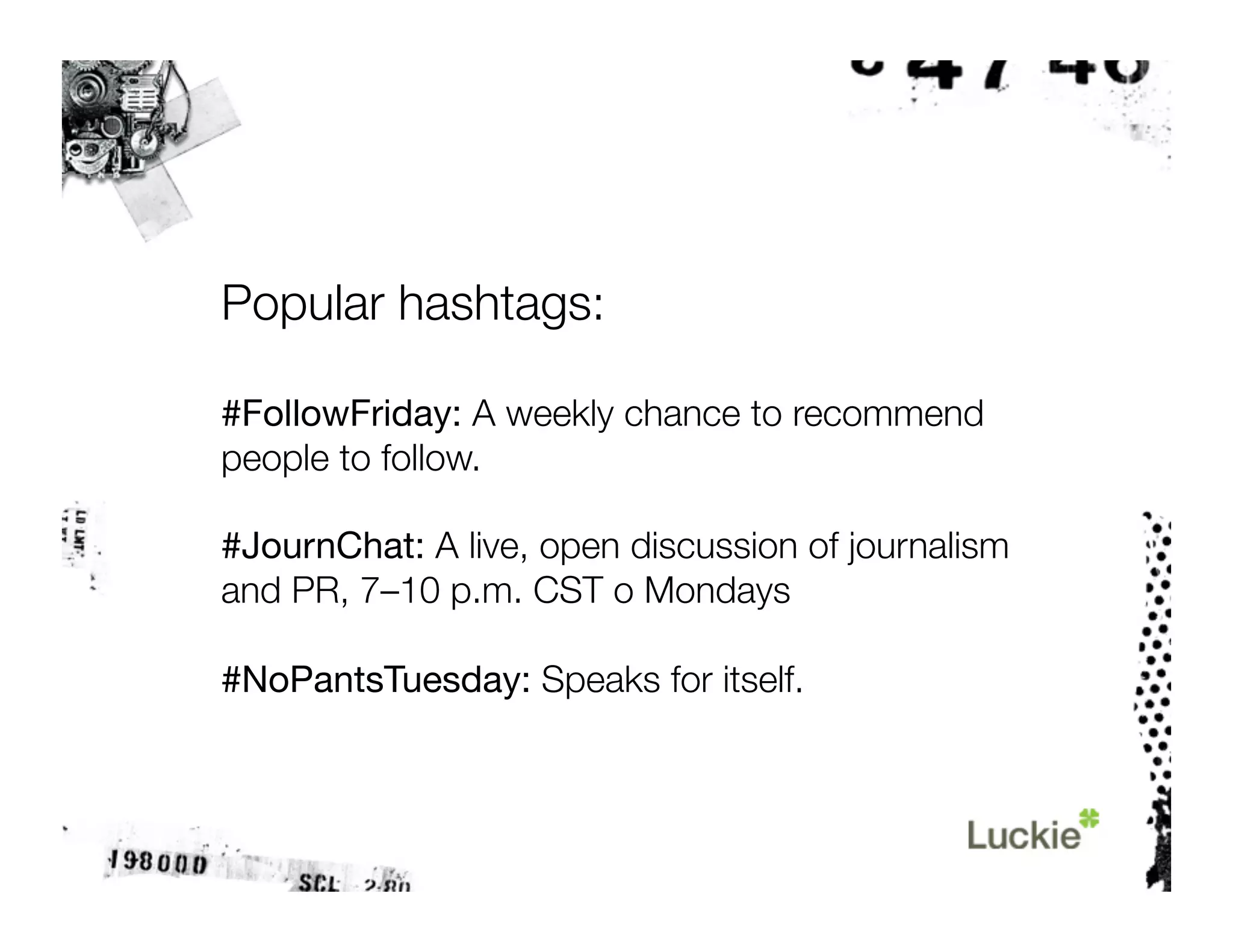 The Twitter Tutorial