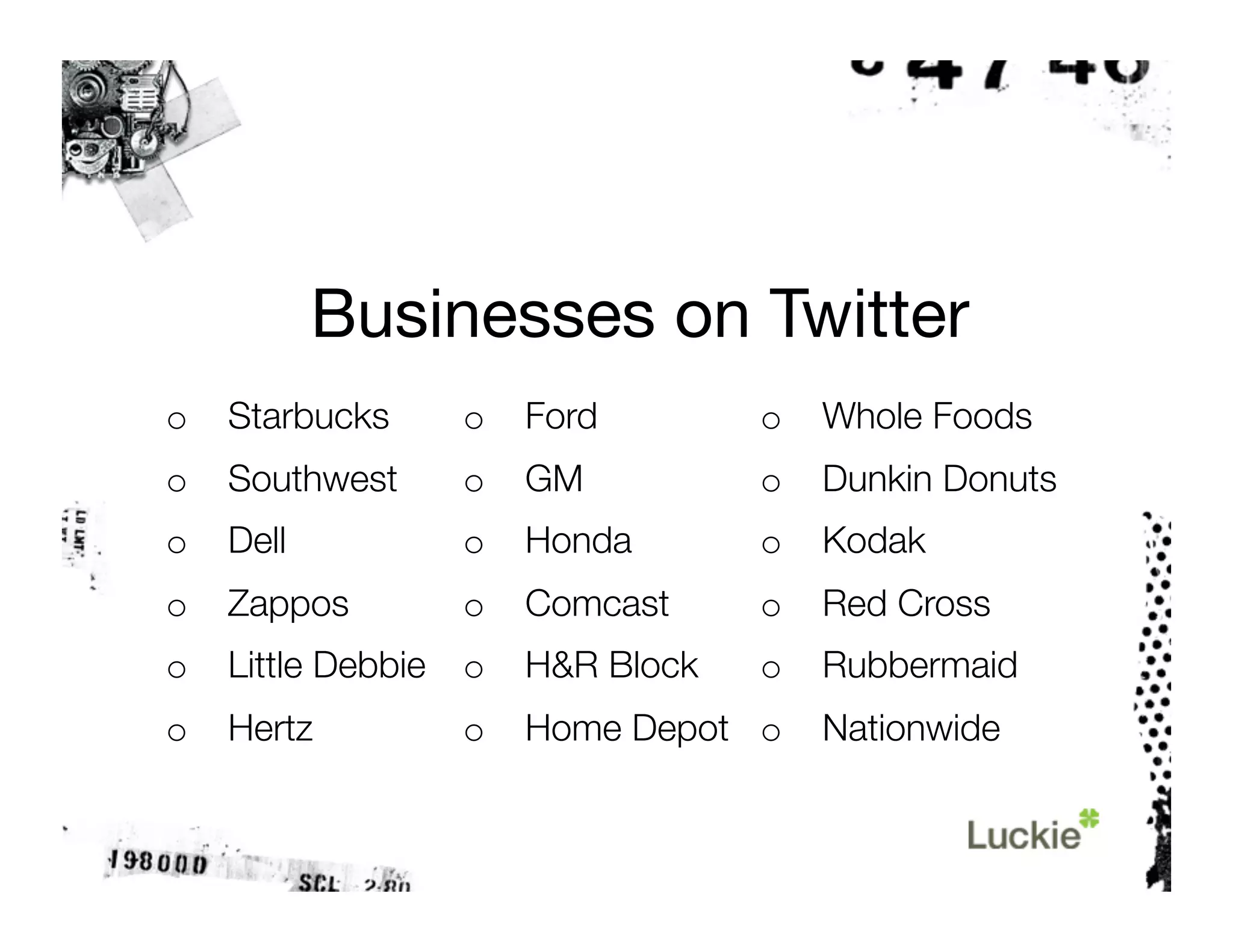 The Twitter Tutorial