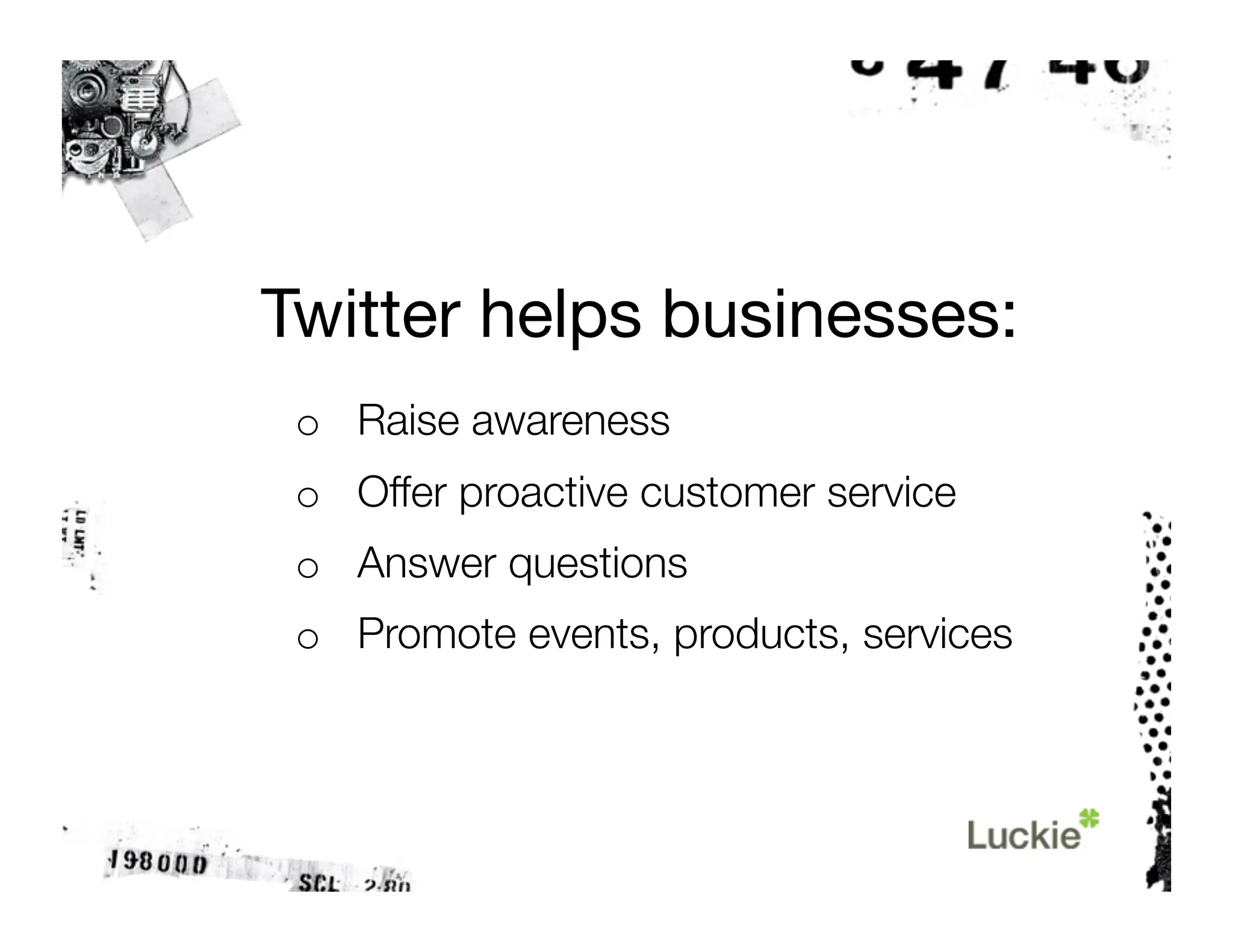 The Twitter Tutorial