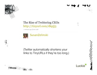 The Twitter Tutorial