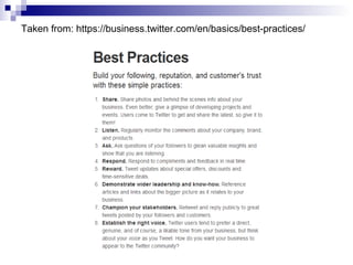 Taken from: https://business.twitter.com/en/basics/best-practices/
 