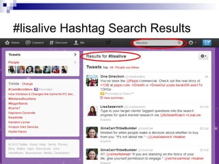 #lisalive Hashtag Search Results
 