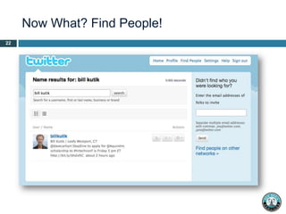 Quick Tip: Getting Around Twitter…18When you’re on the internet, your Twitter homepage has everything you need.