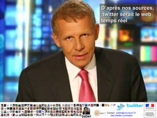 Twitter les outils Faire le ménage dans ses followers http://www.thetwitcleaner.com/ http://www.twitfresh.com/ 