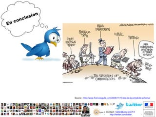 Twitter les outils Des outils du nb de RT/jour: http://www.dailyrt.com/ 