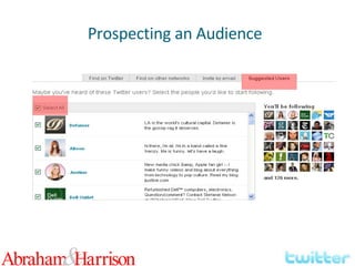 Prospecting an Audience 
