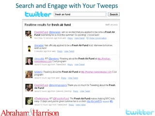 Search and Engage with Your Tweeps 