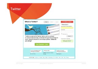 Twitter




   Affect Strategies   PROPRIETARY & CONFIDENTIAL   6/26/2009
 