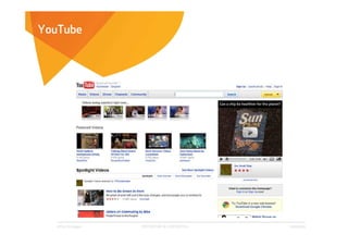 YouTube




   Affect Strategies   PROPRIETARY & CONFIDENTIAL   6/26/2009
 