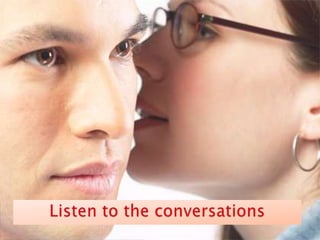 Listen to the conversations