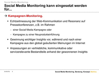 Social Media Monitoring - Ein Leitfaden aus der Praxis