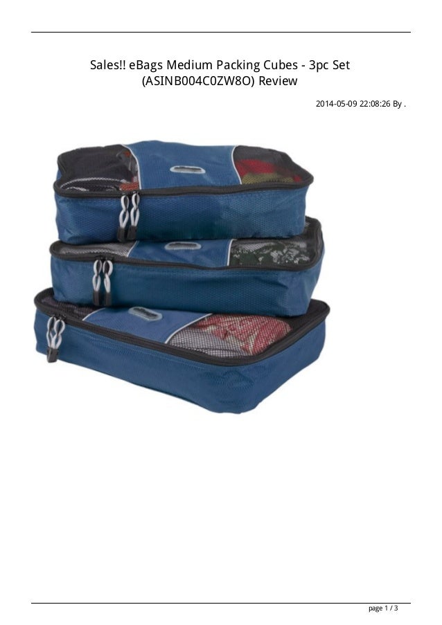 ebags medium packing cubes