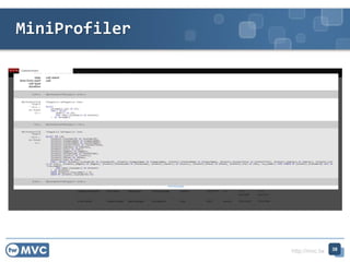 http://mvc.tw
MiniProfiler
38
 