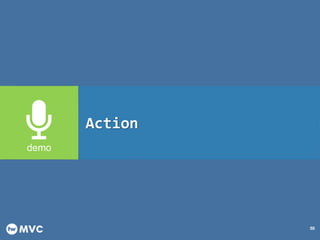 twMVC #25 – ASP.NET MVC A/B Testing 50
Action
 