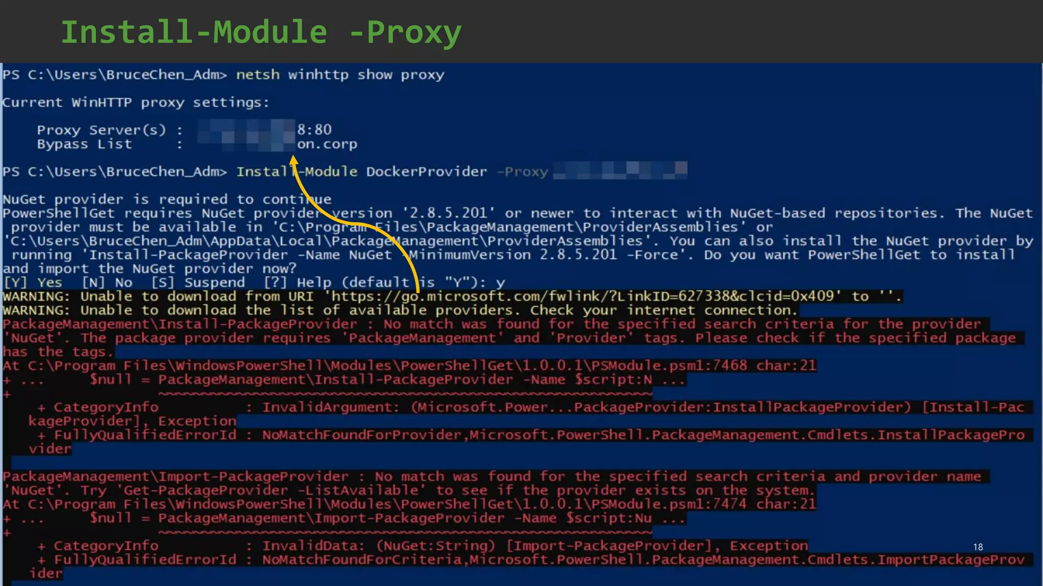 我的技能樹 – https://skilltree.my
Install-Module -Proxy
18
 
