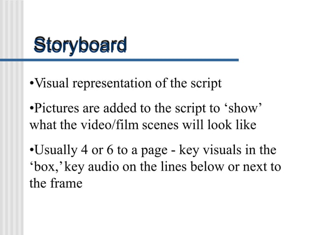 Example of Two-Column Script