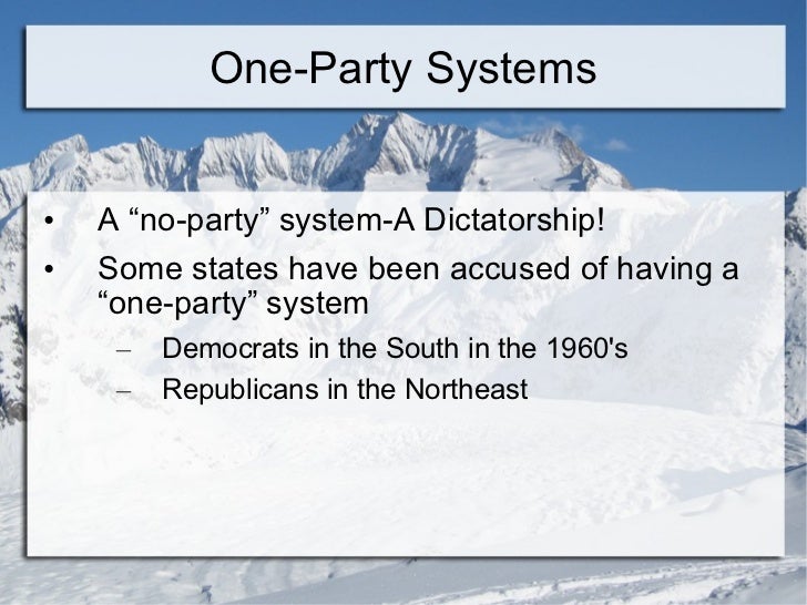 Two party system