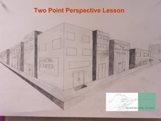 Two Point Perspective Lesson 