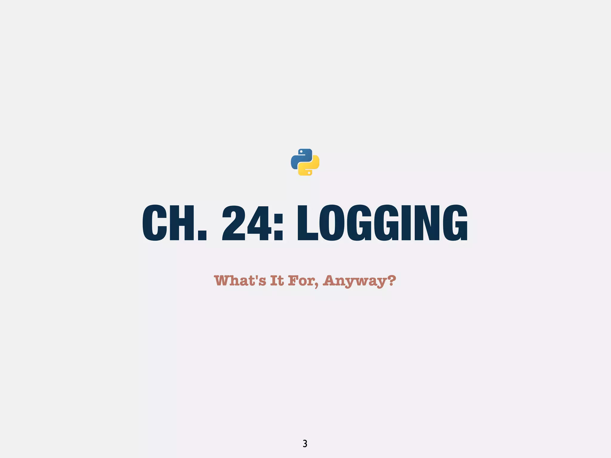 Django best practices for logging and signals | PPT