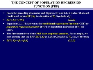 TWO-VARIABLE REGRESSION ANALYSIS SOME BASIC IDEAS.ppt