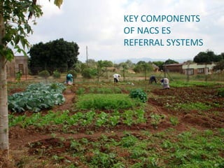 KEY COMPONENTS
OF NACS ES
REFERRAL SYSTEMS
 