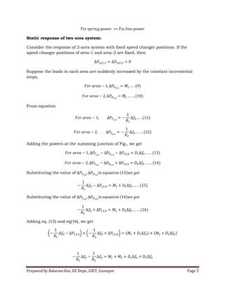 Two area system | PDF