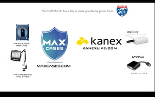 Minarets High School
                             minarets.us


                                  • Grades 9–12
                                  • ~500 students
                                  • Rural regular - charter
                                    hybrid school
                                  • Founded in 2008




Friday, March 22, 13
 