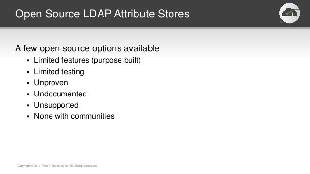 Ldap binary option
