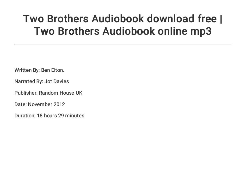 download tales of two brothers for free download tales of two brothers for free
