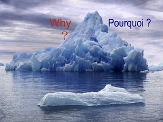Why   Pourquoi ?
 ？
 
