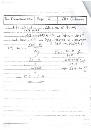 Two dimensional flow | PDF