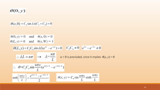 14
n = 0 is precluded, since it implies θ(x, y) = 0
 