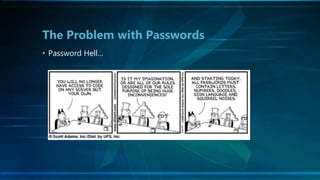 • Password Hell…
The Problem with Passwords
 