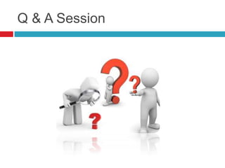 Q & A Session
 