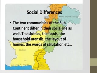 two nation theory with a little contrast
