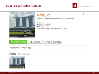 www.sti-innsbruck.at
Suspicious Profile Pictures
13
 