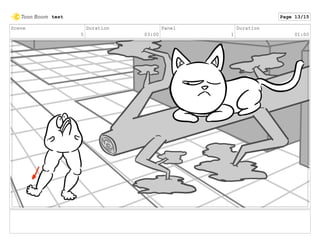 Scene
5
Duration
03:00
Panel
1
Duration
01:00
test Page 13/15
 