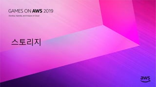 © 2019, Amazon Web Services, Inc. or its affiliates. All rights reserved.
스토리지
 