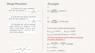 Two Phase Horizontal Separator - Design Procedure.ppsx.pptx