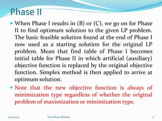 Twophasemethod 131003081339-phpapp01 | PPTX