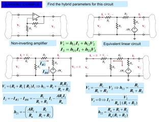 Two port network - part 3