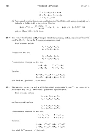 I1¼0
ð2Þ
Fig. 13-1
Copyright 2003, 1997, 1986, 1965 by The McGraw-Hill Companies, Inc. Click Here for Terms of Use.
 