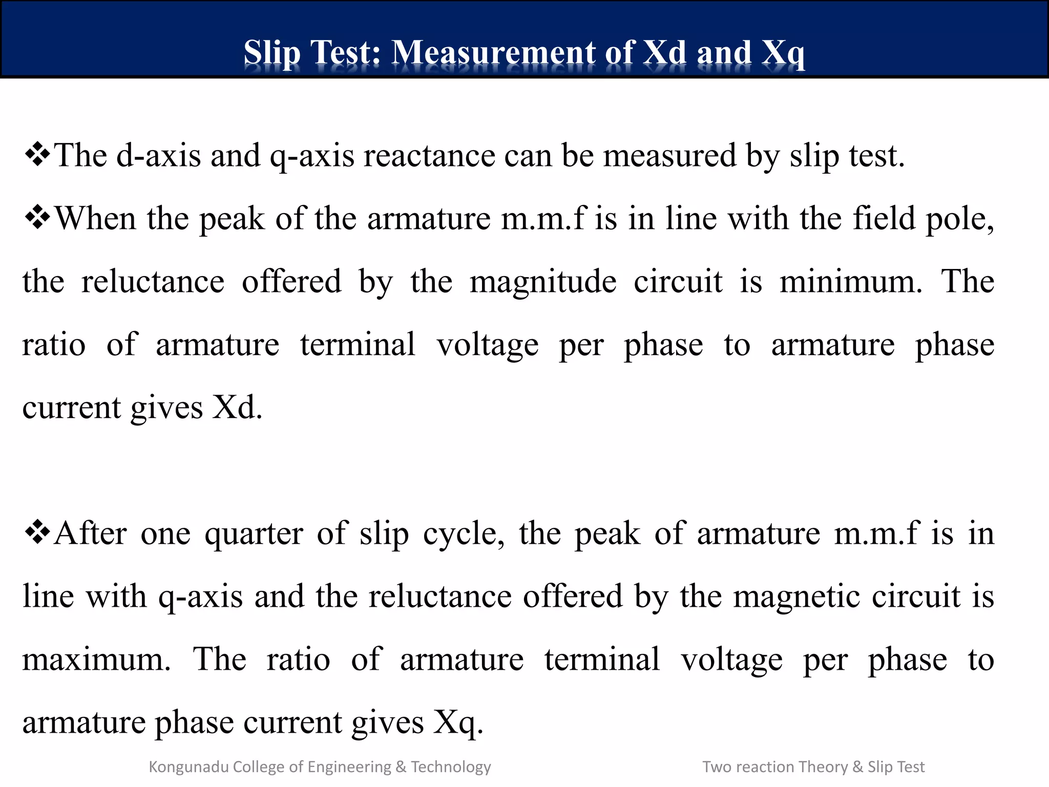 Two reaction theory and slip test | PPTX