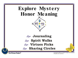 Explore Mystery Honor Meaning 