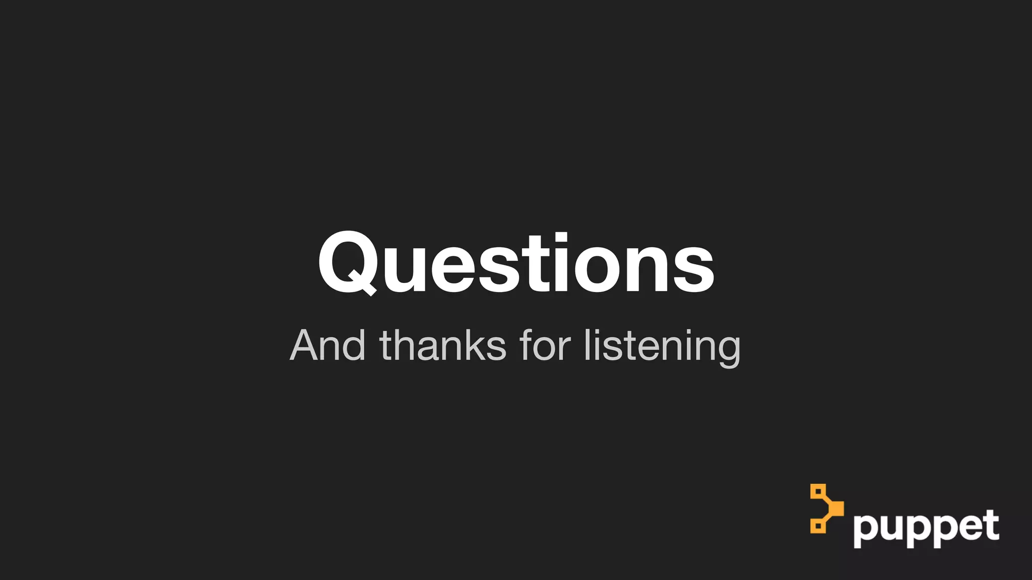 (without introducing more risk)
Questions
And thanks for listening
 