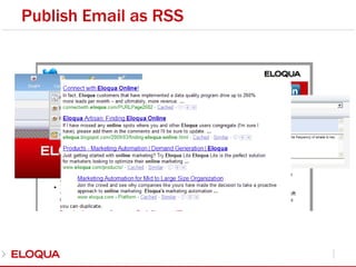 Publish Email as RSS