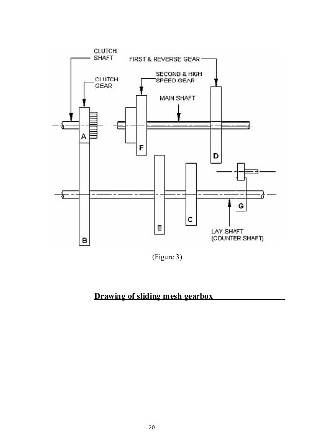 Simple Gearbox Assembly Drawing