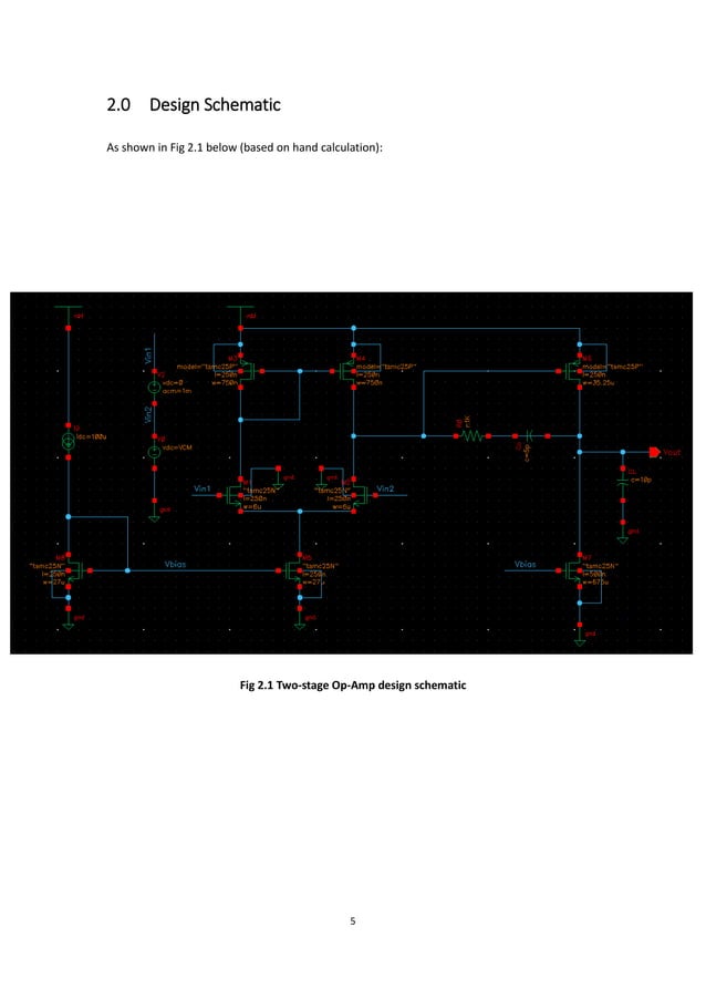 Two stage op amp design on cadence | PDF | Digital Audio | Computer ...