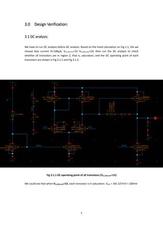Two stage op amp design on cadence | PDF