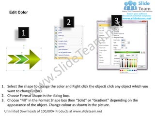 Two stages arrow process diagram production flow charts power point ...